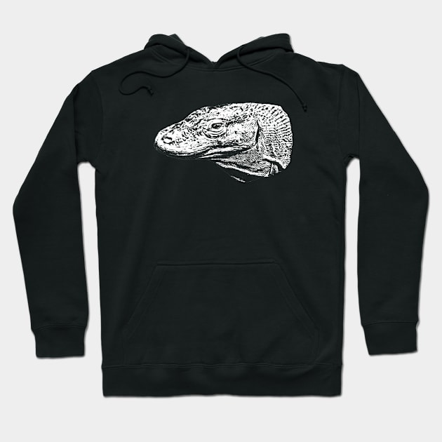 Komodo dragon Hoodie by Guardi